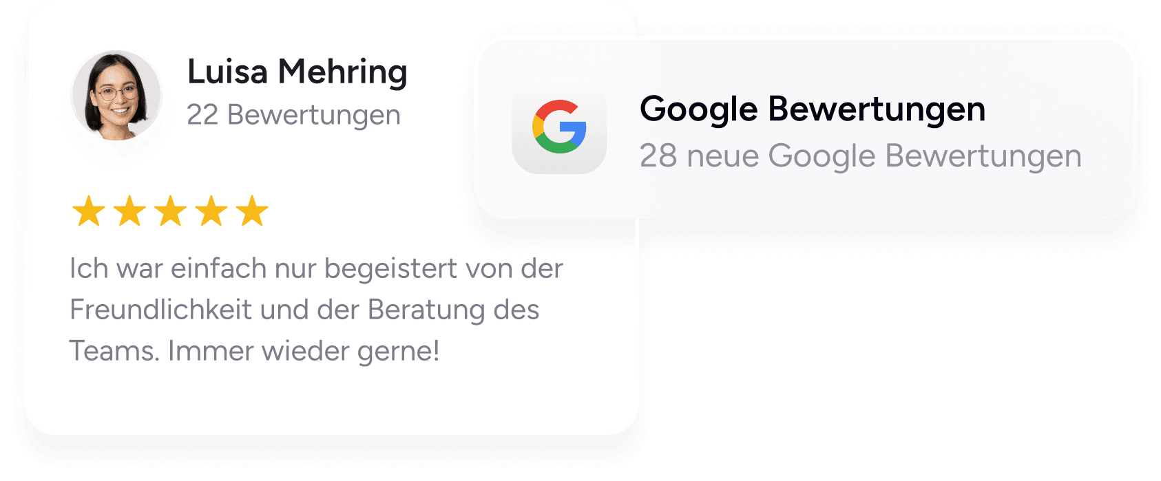 Google reviews illustration